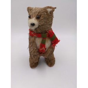 ENFEITE NATALINO URSO MENINO