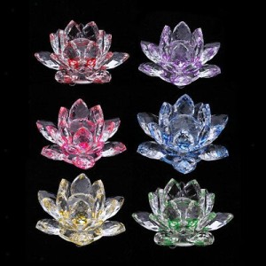 CRISTAL FLOR DE  LOTUS- MéDIO