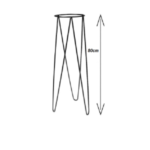 SUPORTE P/VASO METAL COADOR TRIPE