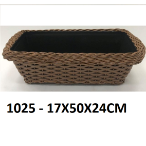 JARDINEIRA PLÁST. SINTETICO COM BORDA GR.