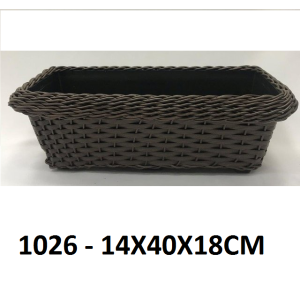 JARDINEIRA PLÁST. SINTETICA COM BORDA