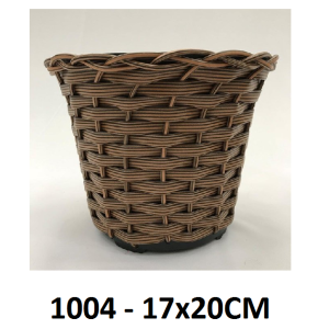 VASO DE PLÁSTICO SINTETICO S/BORDA