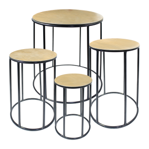 MESA CUBO C/4 P?S 4177 REDONDA