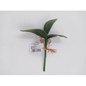 FOLHAGEM ORQUíDEA C/3 FOLHAS SY01479 PEQ.