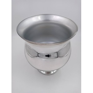 VASO DE VIDRO METALIZADO MARINA 943 PEQ.