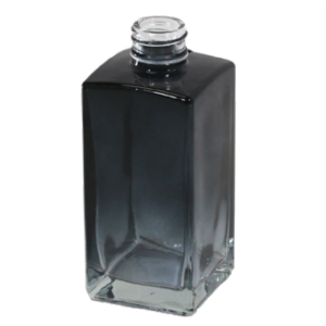 GARRAFA DE VIDRO P/ AROMATIZADOR  QUADRADO ALTO