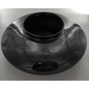 VASO DE VIDRO TERRARIO DISCO 20X14 VERA