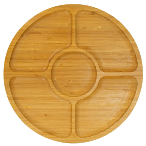 PETISQUEIRA BAMBU WC409592 REDONDA 5 DIV.