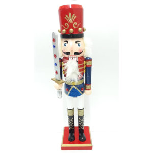 SOLDADO QUEBRA NOZES NTA0184 MADEIRA 37CM