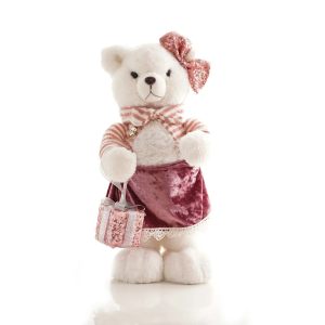 ENFEITE NATALINO AB259 URSO BR/RS GR.