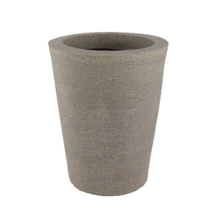 VASO ROTOMOLDADO 10076 REDONDO 40X32CM