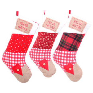 MEIA NATALINA NTD10084 CHESS FELIZ NATAL