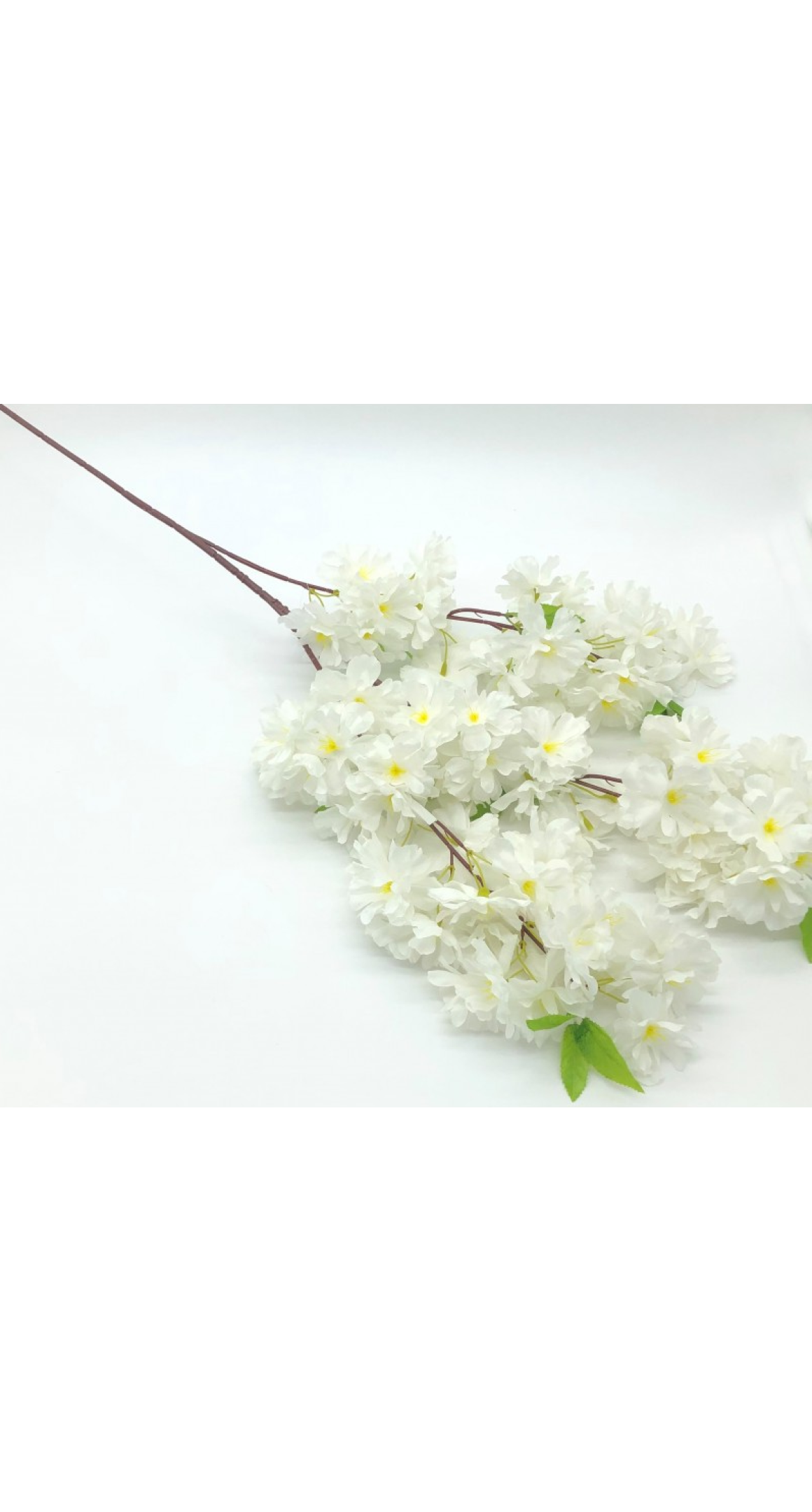 Galho Cerejeira Com Pinha e Folhas - 30cm - 1 unidade - Cromus - Rizzo -  Rizzo Embalagens