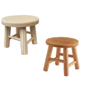 SUPORTE P/VASO MA0224 BANQUINHO MADEIRA