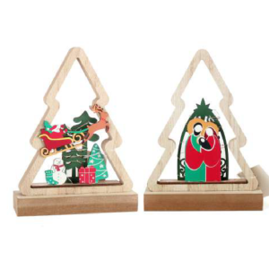 ENFEITE NATALINO NATM08 MADEIRA ÁRVORE