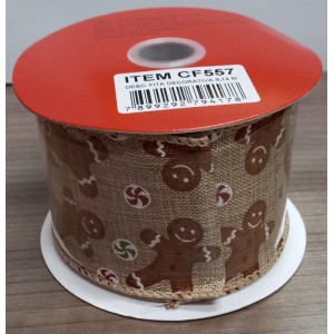 FITA NATALINA  GINGERBREAD MAN