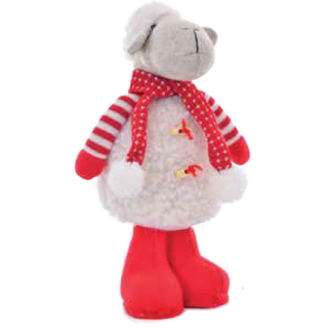 OVELHA PELUCIA NTD11451 RED SHEEP EM PÉ