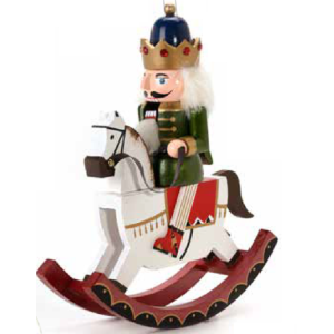 BONECO QUEBRA NOZES NO CAVALO