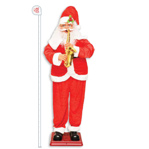 PAPAI NOEL MUSICAL  DANÇANTE/MUSICAL BIVOLT