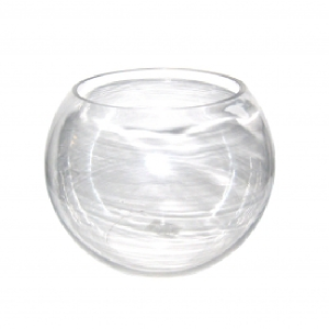 VASO DE VIDRO W231-58 AQUARIO MED. 15CM