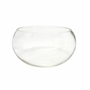 VASO DE VIDRO W520-19 LÓTUS PEQ.