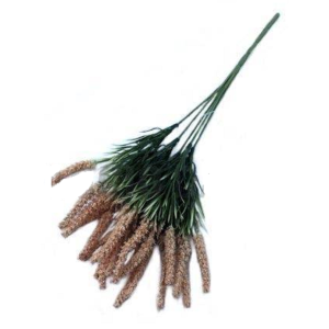 FOLHAGEM C/5 GALHOS HZ0051 TRIGO DO DESERTO