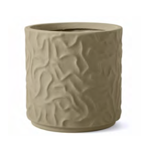 VASO CER?MICA 16585 REDONDO TRABALHADO PEQ.