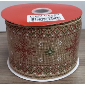 FITA NATALINA CF550 JUTA NATURAL GREEN VM