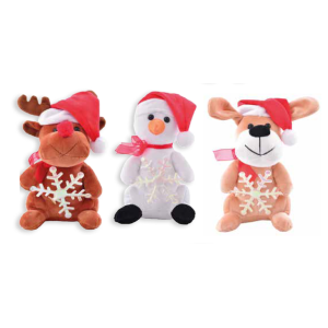 PELÚCIA DECORATIVA NTD130785 SNOWFLAKE SORT.