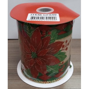 FITA NATALINA POISETTIA LARGA