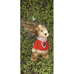 ENFEITE NATALINO AB250 ESQUILO 14X24CM