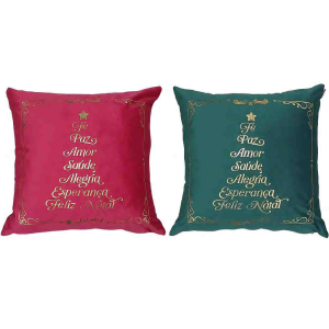 CAPA P/ALMOFADA CAPX0019 NATALINA 43X43CM