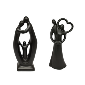 ENFEITE CERÂMICA TCMC-36 CASAL 6,5X16,5CM