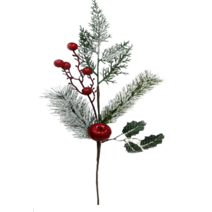 HASTE  NATALINA  MAÇA C/ CEREJA