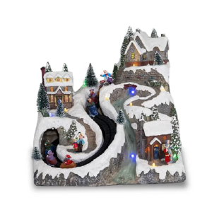 CENÁRIO NATALINO  VILA EM ALPES