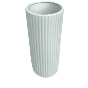 VASO CERÂMICA VR-0004G CILINDRICO ALTO