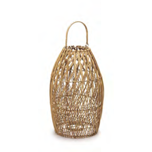 LANTERNA RATTAN 14675 ALTA 46X28CM