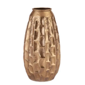 VASO DOURADO METAL 127312