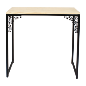 APARADOR MADEIRA 4080 GR. FERRO PRETO