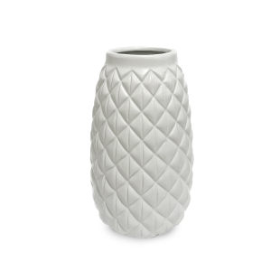 VASO CERÂMICA CR025 GRES BRANCO