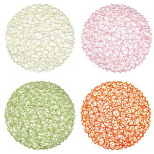 JOGO AMERICANO AMP0024 REDONDO SISAL COLOR