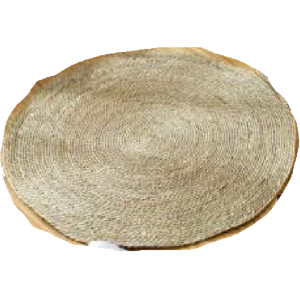 TAPETE PALHA 137467 REDONDO 180X180CM