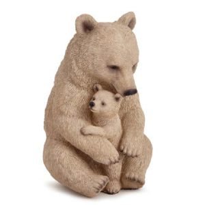 ESCULTURA  URSOS EM POLIRRESINA