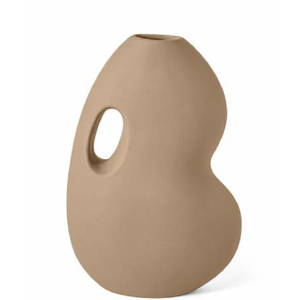 VASO CERÂMICA 16612 C/FURO 32,5X23X9,5CM