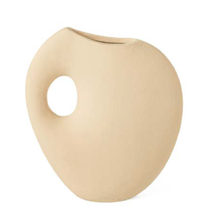 VASO CERÂMICA 16613 C/FURO 27X23X7CM