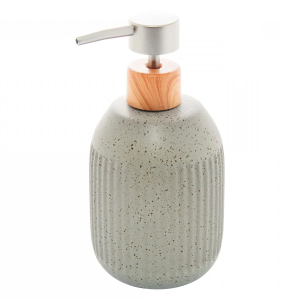 PORTA SABONETE CERAMICA LINES  GRANILITE CINZA