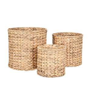 VASO EM FIBRA NATURAL SET C3 NATURAL 57607