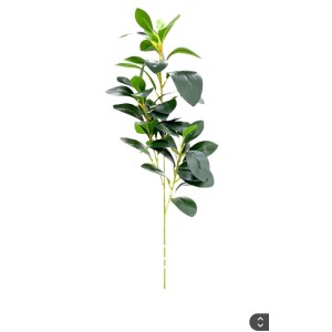 FLOR FOLHA CLUSIA COM 3 GALHOS