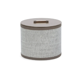 CAIXA EM MDF MEDIA COM REVESTIMENTO EM PU