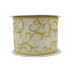 FITA NATALINA DOURADA